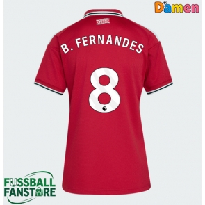 Manchester United Bruno Fernandes #8 Replik Heimtrikot Damen 2026-27 Kurzarm